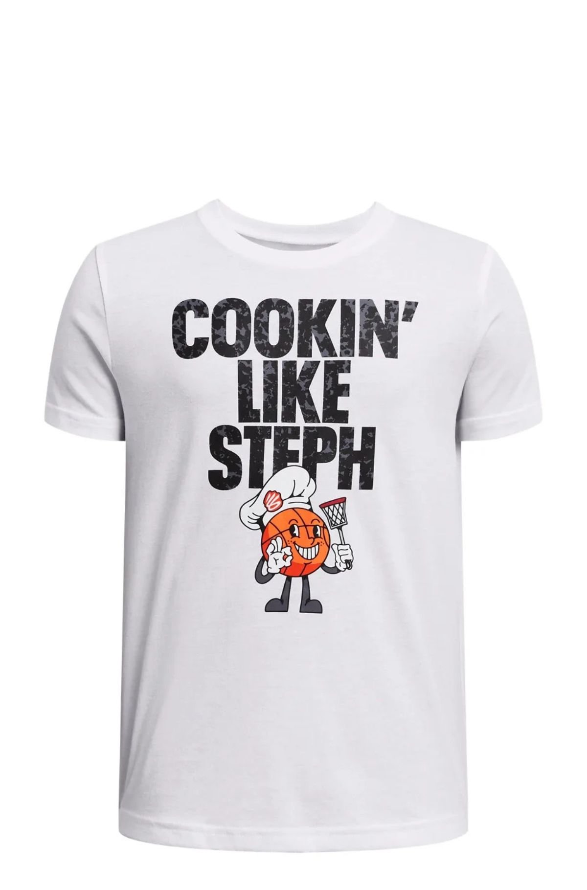 Under Armour Παιδικό T-shirt 1383856 Λευκό