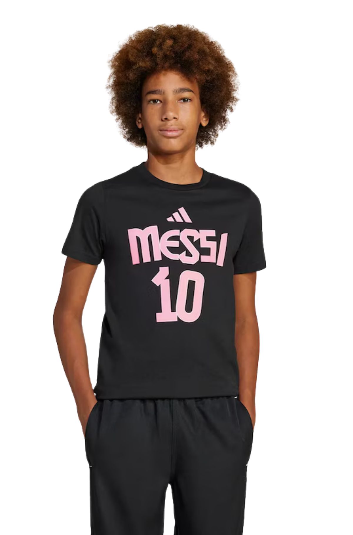 Adidas Messi Παιδικό T-Shirt JM3553 Μαύρο