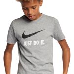 Nike Παιδικό T-Shirt AR5249-063 Γκρι