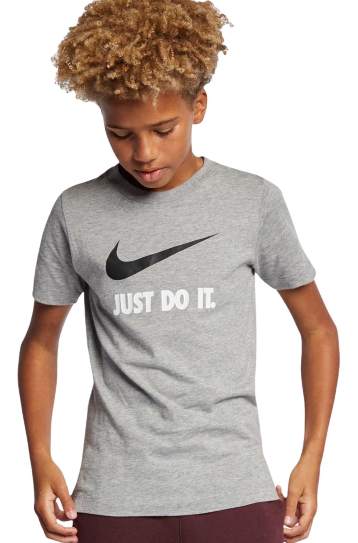 Nike Παιδικό T-Shirt AR5249-063 Γκρι