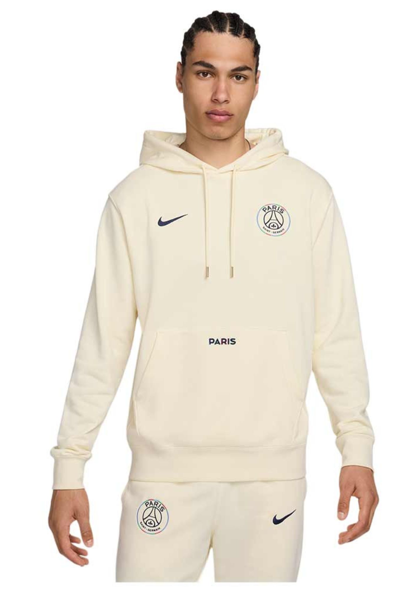 Nike Paris Ανδρικό Φούτερ FZ8547-113 Κιτρινό