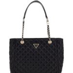 Guess Giully II Γυναικεία Τσάντα HWQG8748240-BLACK Μάυρο