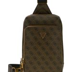 Guess Ανδρική Τσάντα HMMILOP5226-COF Καφέ