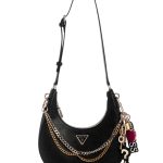Guess Davina Γυναικεία Τσάντα HWBG9899180-BLACK Μάυρο