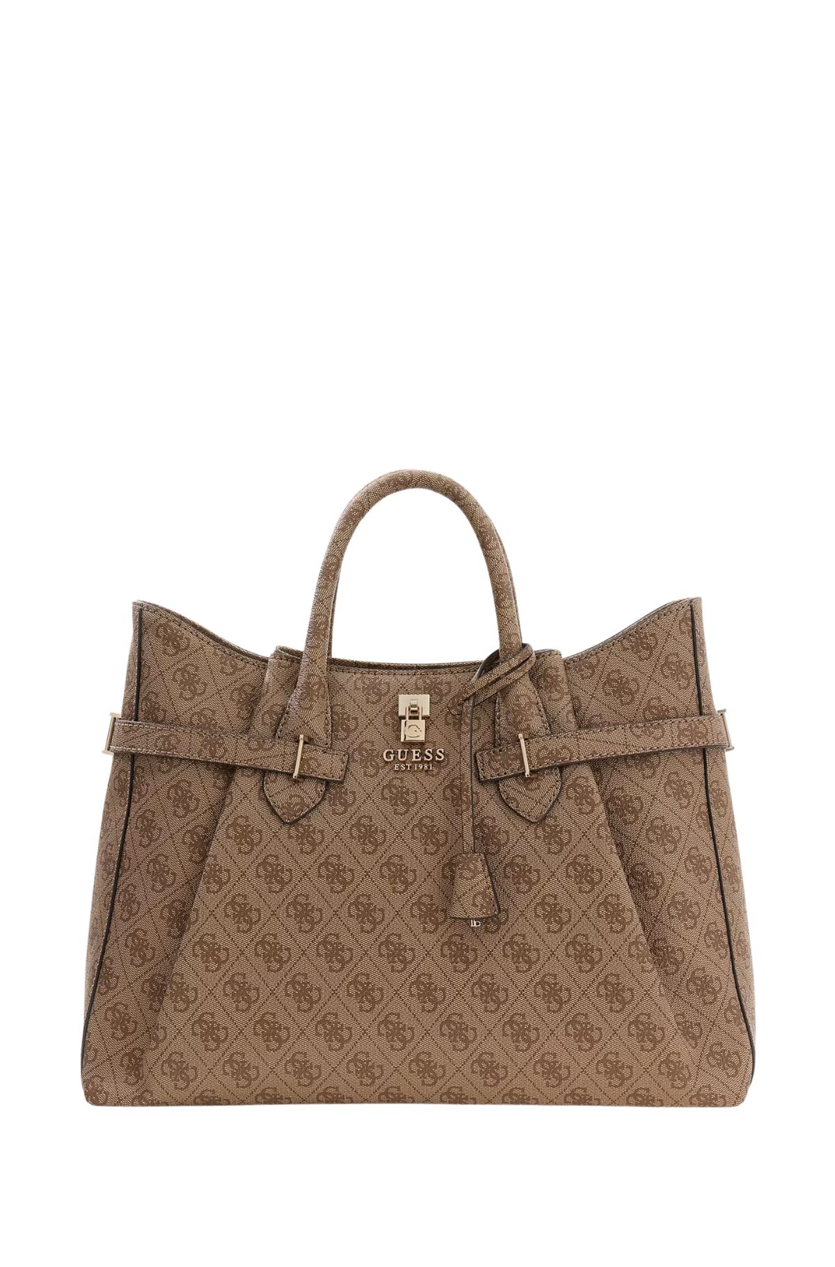 Guess Yesba Γυναικεία Τσάντα HWSG7833070-LATTE LOGO Kαφέ