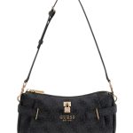 Guess Yesba Mini Γυναικεία Τσάντα HWSG7833720-COAL LOGO Μάυρο