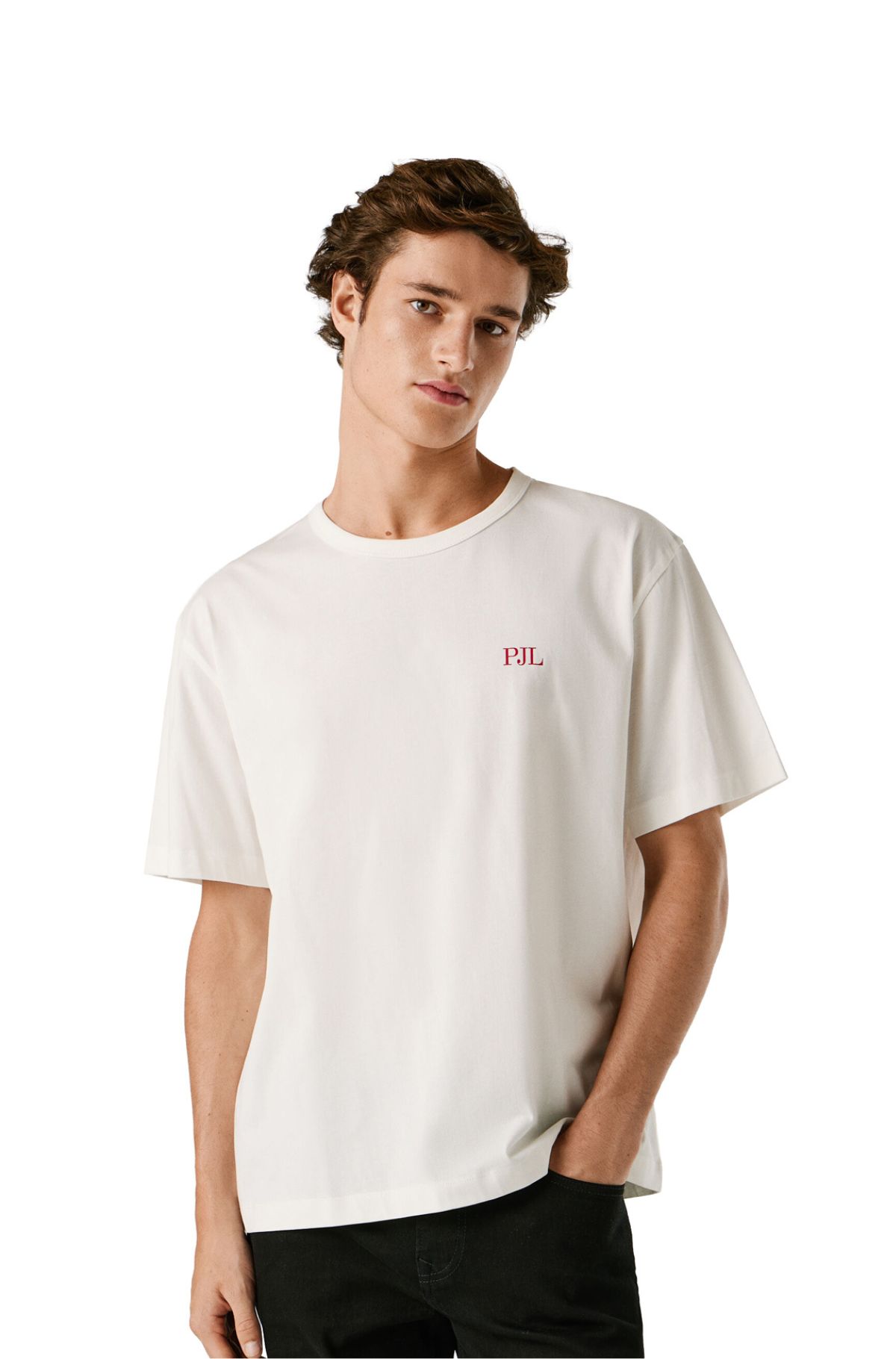 Pepe Jeans Ανδρικό T-shirt PM5010166-803 Λευκό