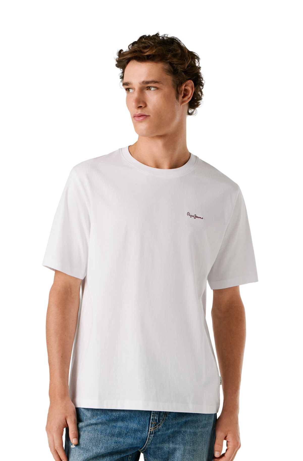 Pepe Jeans Ανδρικό T-shirt PM5010179-800 Λευκό