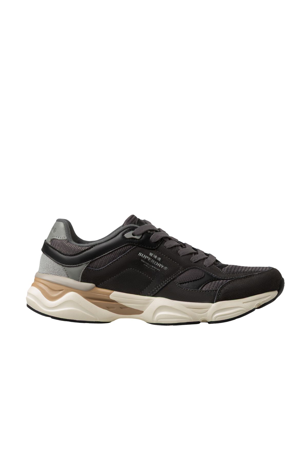 Superdry Riley Casual Vintage Athletic Ανδρικό Παπούτσι C00110AV-007 Μάυρο