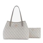 Guess Victtoria HWESG951428 DARK TAUPE LOGO Γκρι