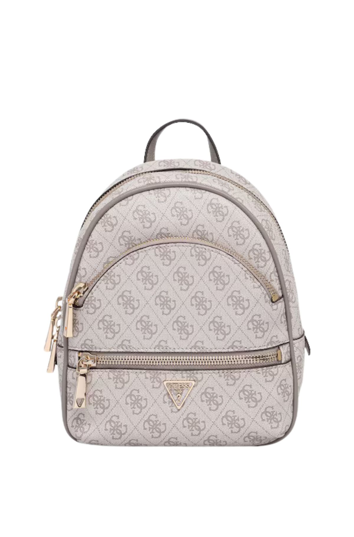 Guess Manhattan II Γυναικεία Τσάντα HWSG711832 DARK TAUPE LOGO Γκρι