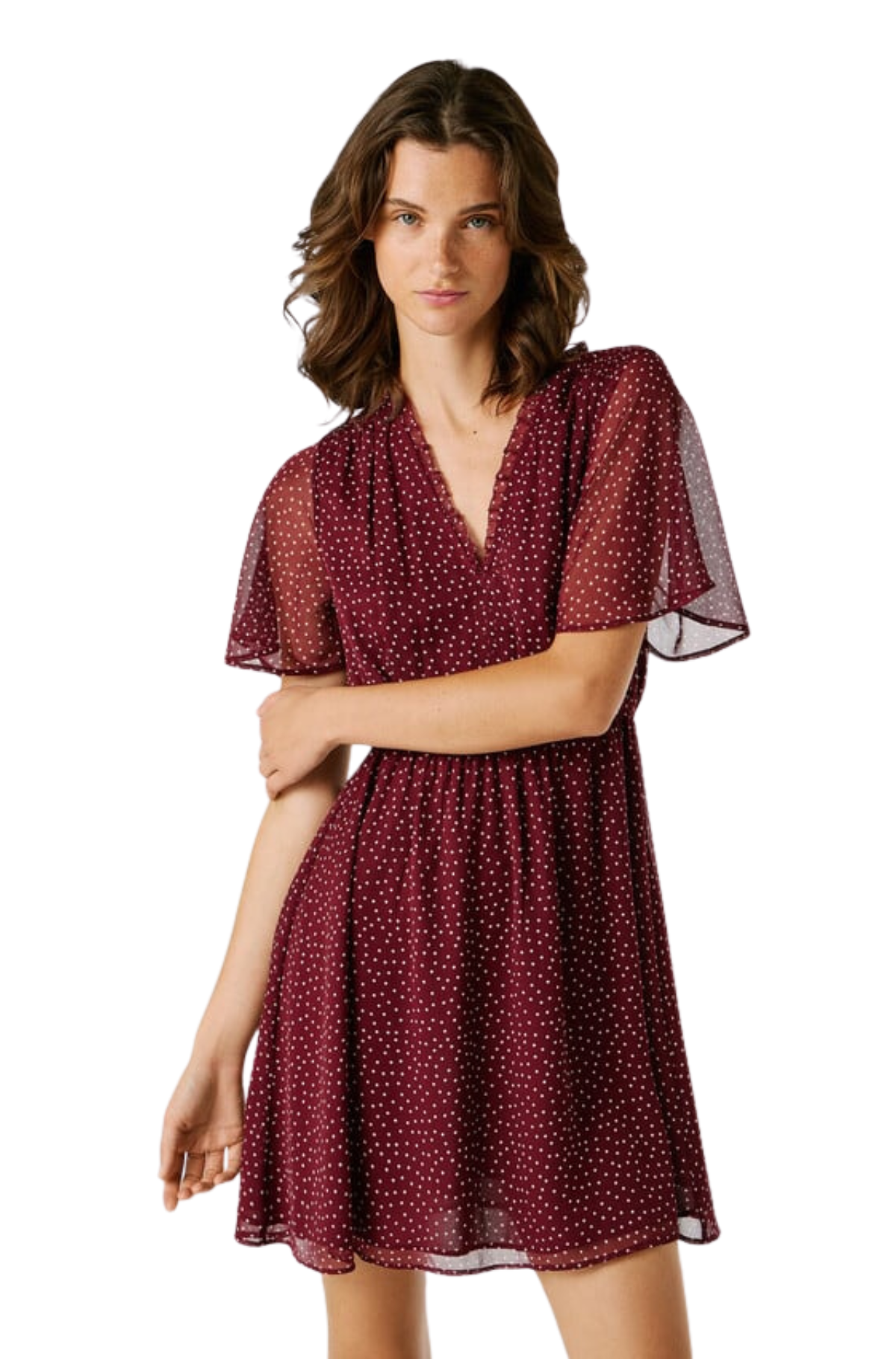 Pepe Jeans Γυναικείο Φόρεμα PL9537756-296 Lotus Red