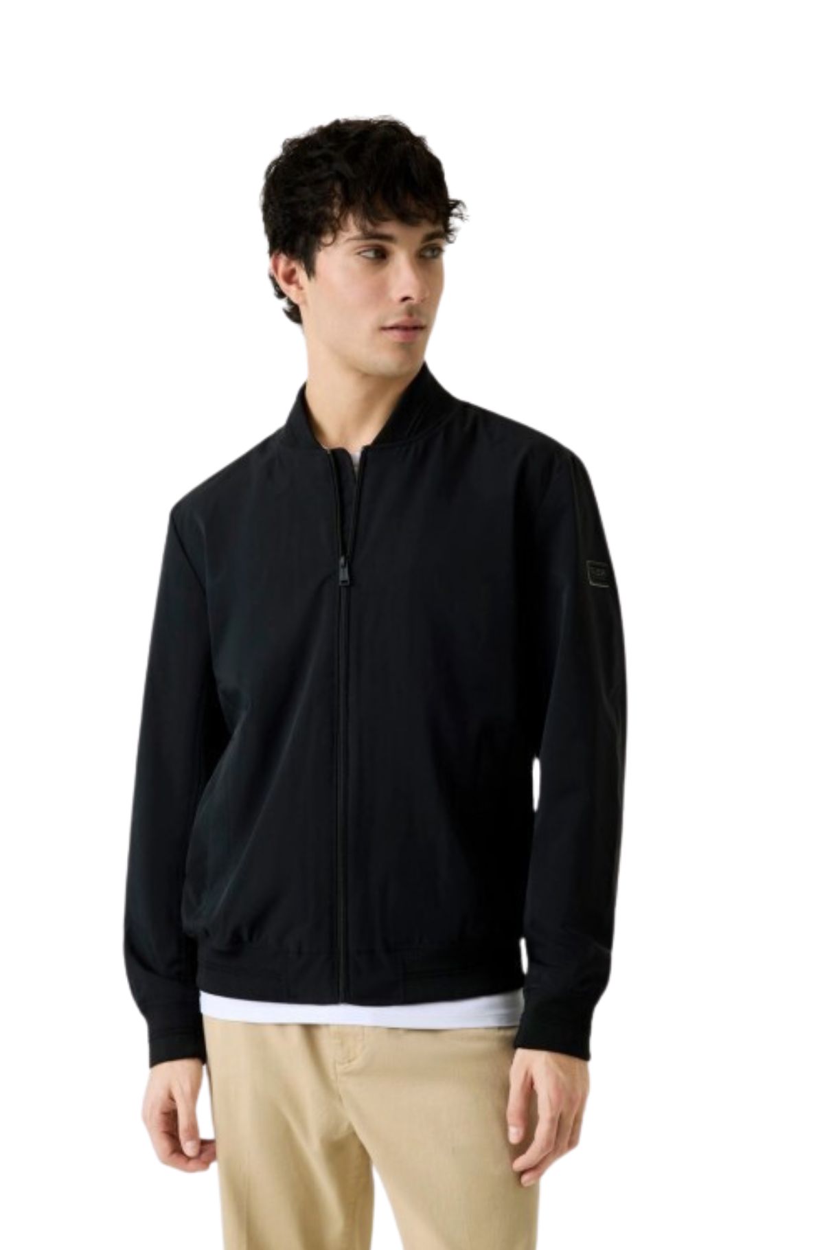 Guess Ανδρικό Bomber Μπουφάν M6RL09WJ362-JBLK Μάυρο