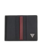 Guess Ανδρικό Πορτοφόλι SMTOCSLEA20-BLA Μάυρο