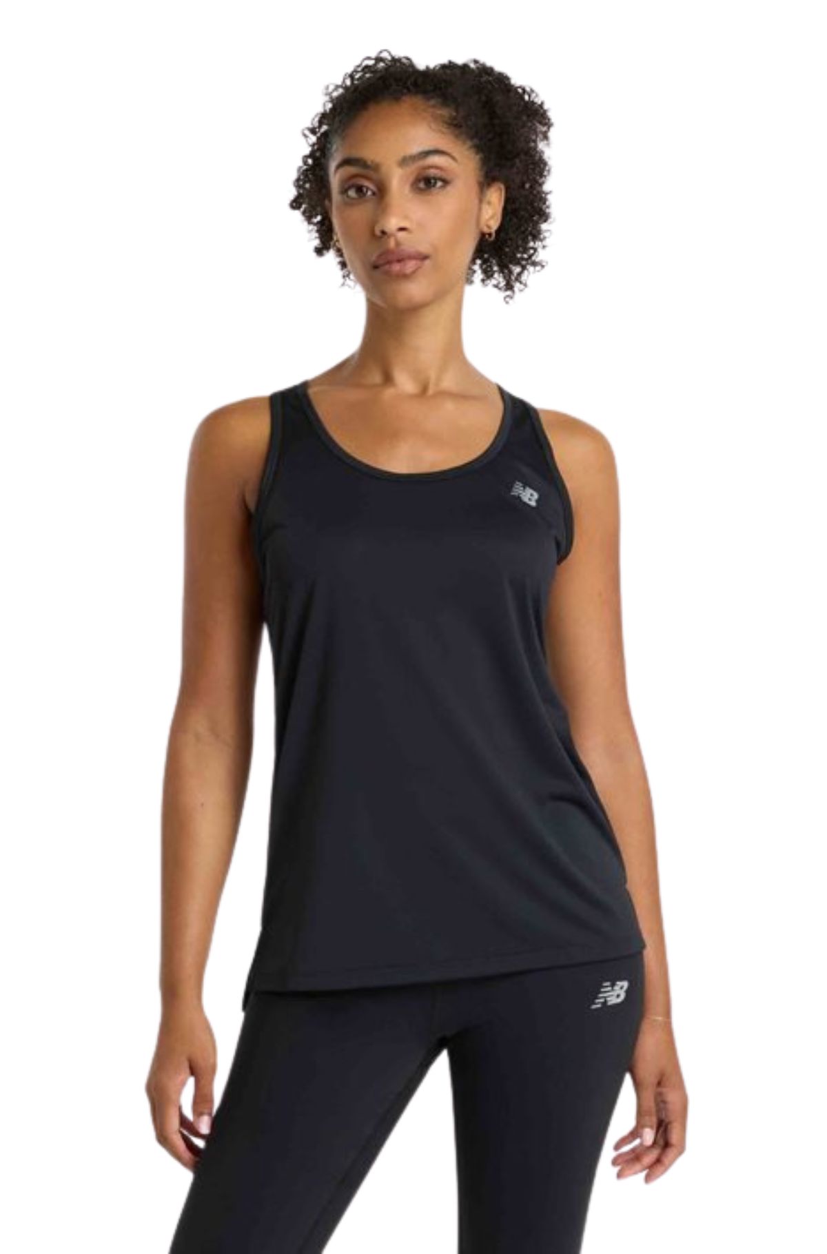 New Balance Γυναικείο Αμάνικο T-shirt WT51253 Μάυρο