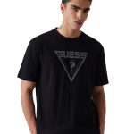 Guess Ανδρικό Κοντομάνικο T-shirt M6RI09I3Z14-JBLK Μάυρο