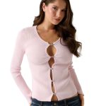 Guess Γυναικεία Ζακέτα W6RR35Z0132-A627 Ρόζ