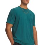 Under Armour Sportstyle Left Chest Ανδρικο T-shirt 1326799-338 Πρασινο