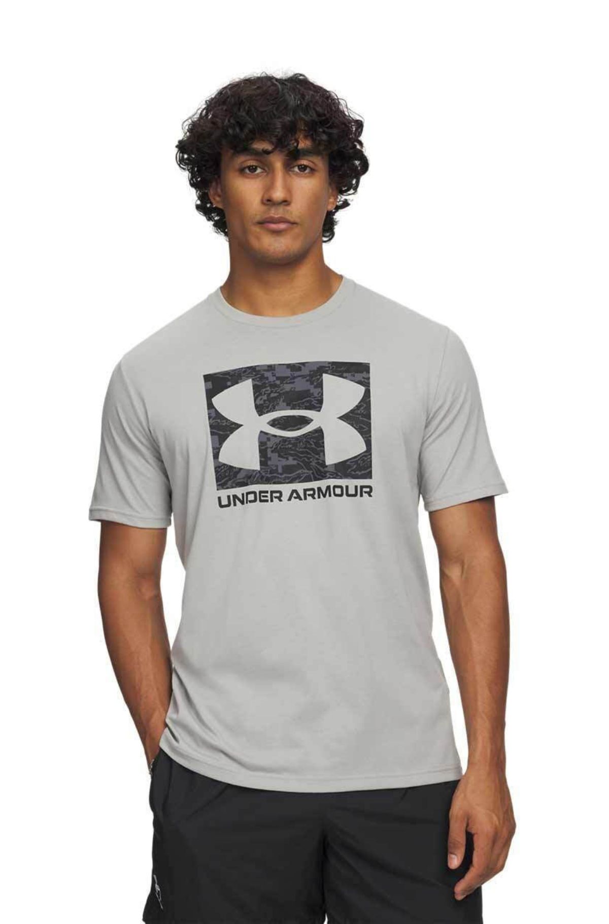 Under Armour Ανδρικό T-shirt 1361673-069 Γκρι