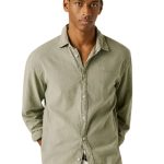 Pepe Jeans Ανδρικό Πουκάμισο PM3091192-701 Πράσινο
