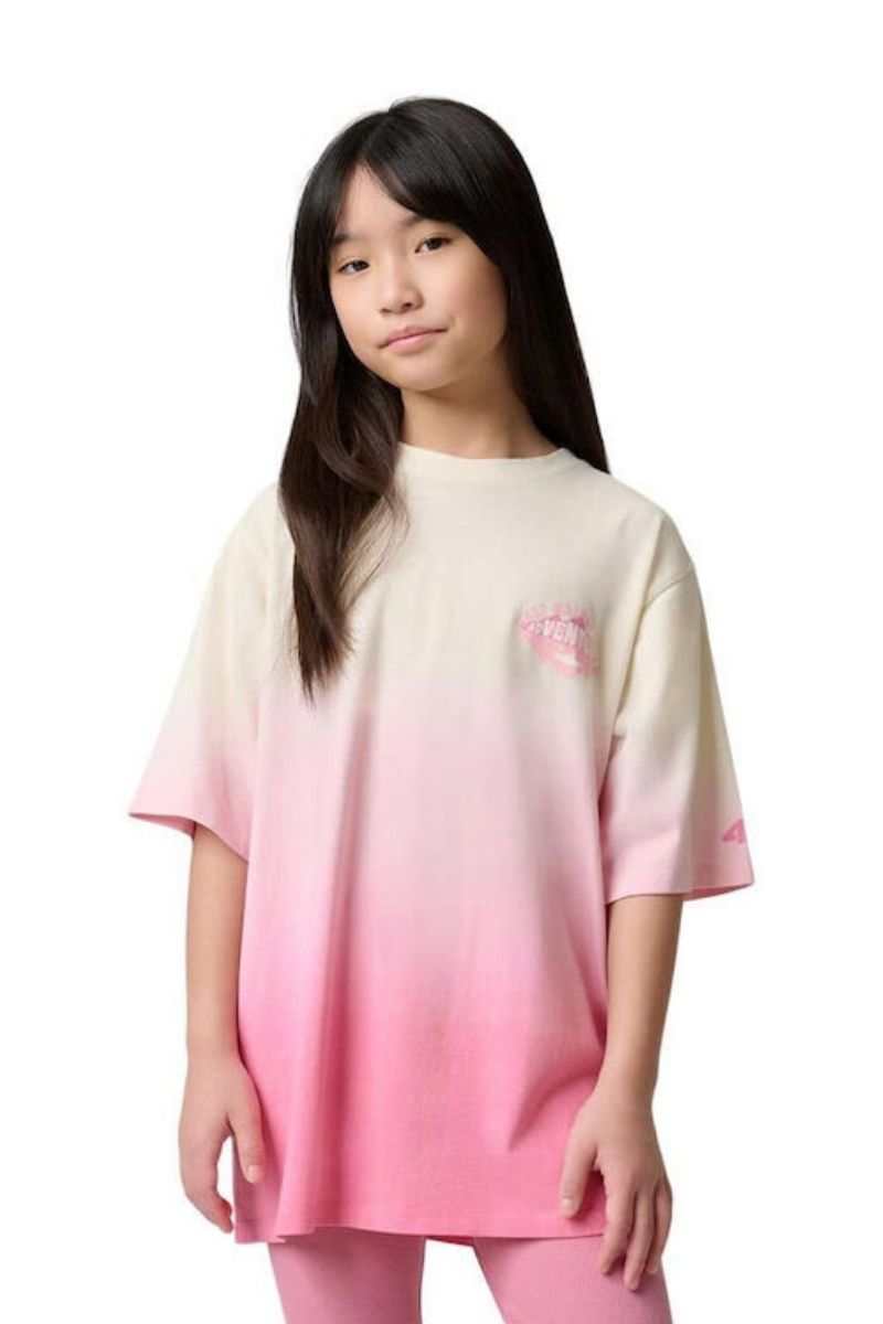 4F Παιδικό Κορίτσι T-shirt 4FJWSS26TTSHF2883-91A Πολύχρωμο