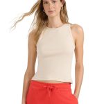 4F Γυναικείο Slim Fit Αμάνικο T-shirt 4FWMM00TSLEF299-83S Μπέζ