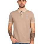 Guess Ανδρικό Polo T-shirt M2YP24KC9T1-A61L Μπεζ