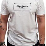 Pepe Jeans Ανδρικό T-shirt PM5010365-800 Λευκό