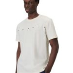 4F Ανδρικό T-shirt 4FWSS26TTSHM2661-12S Λευκό