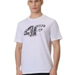 4F Ανδρικό T-shirt 4FWSS26TTSHM2659-10S Λευκό