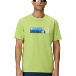 4F Ανδρικό T-shirt 4FWSS26TTSHM3335-42S Πράσινο