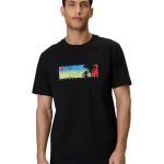 4F Ανδρικό T-shirt 4FWSS26TTSHM3335-20S Μάυρο