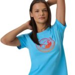 4F Γυναικείο T-shirt 4FWSS26TTSHF2718-33S Μπλε