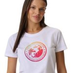 4F Γυναικείο T-shirt 4FWSS26TTSHF2718-10S Λευκό