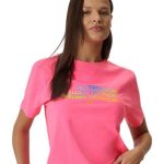4F Γυναικείο T-shirt 4FWSS26TTSH2720-55S Ροζ