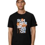 4F Ανδρικό T-shirt 4FWSS26TTSHM2784-20S Μάυρο