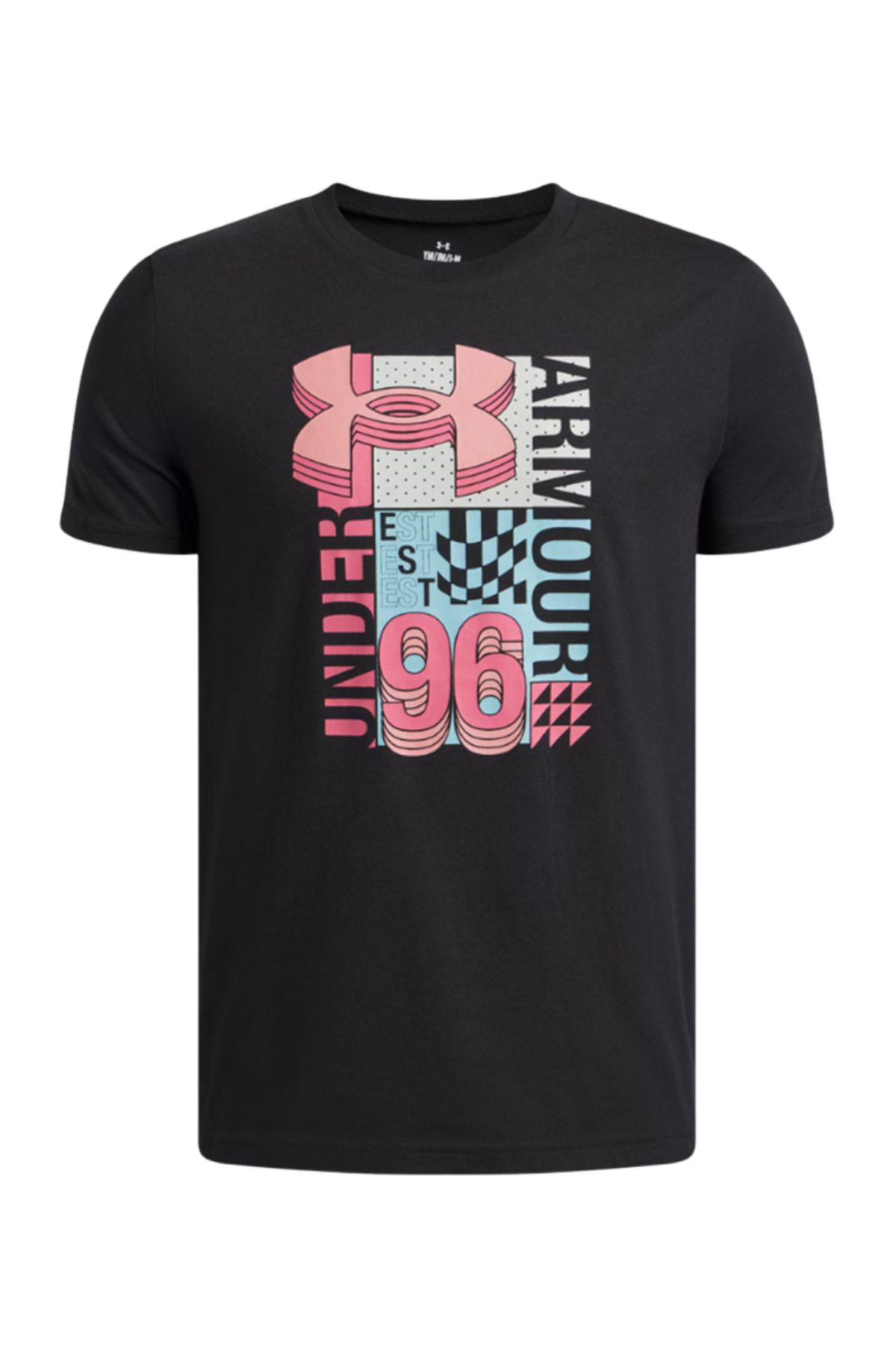 Under Armour Παιδικό T-shirt 6009271-001 Μάυρο