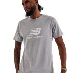 New Balance Ανδρικό T-shirt MT4150-AG Γκρι