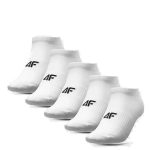 4F Unisex Κάλτσες 5pack 4FWMM00USOCM479-10S Λευκό