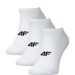 4F Unisex Κάλτσες 3pack 4FWMM00USOCM442-10S Λευκό
