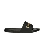 Superdry Luxe Logo Pool Slide Παντόφλα Παραλίας WF310243A-18A Μάυρο