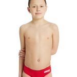 Arena Team Swim Briefs Solid Παιδικό Μαγιό 004774-450 Κόκκινο