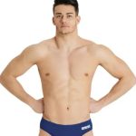 Arena Team Swim Briefs Solid Aνδρικό Μαγιό Πισίνας 004773-750 Μπλε