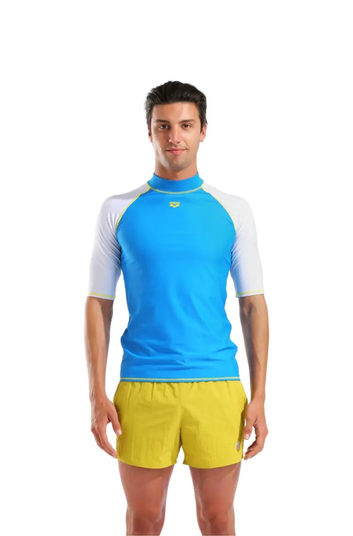 Arena Rash Vest S/S Graphic Ανδρικό Κοντομάνικο 011108-813 Μπλε