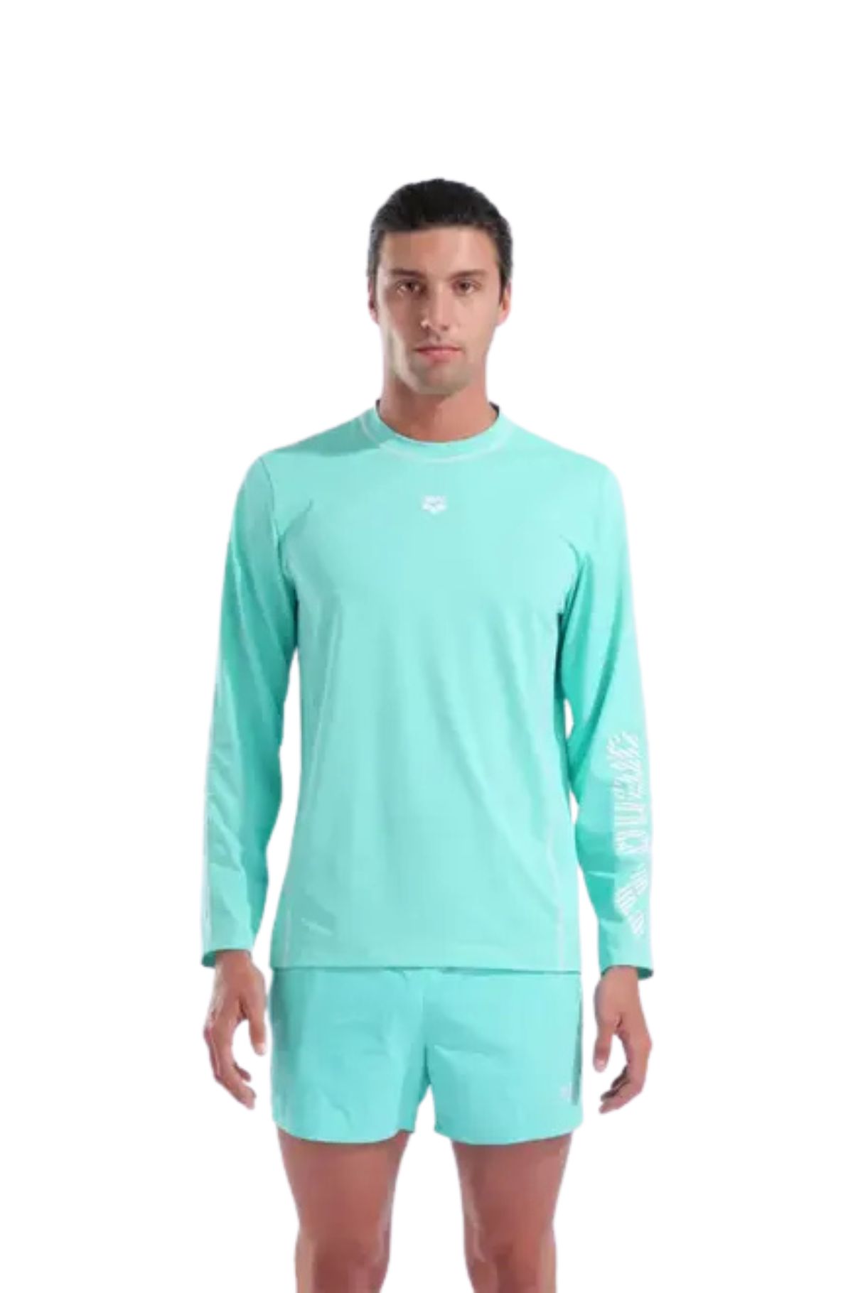 Arena L/S Swim Shirt Ανδρική Μπλούζα 011025-850 Τιρκουάζ
