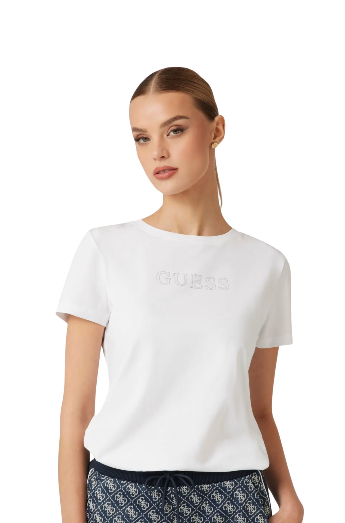 Guess Γυναικείο T-Shirt V3BI11J1314-G011 Λευκό