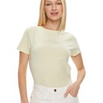 Guess Γυναικείο T-Shirt V3BI11J1314-A89J Πράσινο