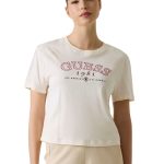 Guess Γυναικείο T-Shirt V6GI04K2965-G047 Κρεμ