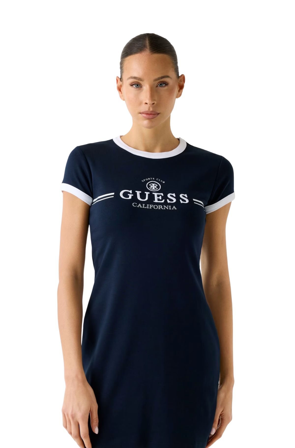 Guess Mini Γυναικείο Φόρεμα V6GK05K2988-A71W Μπλε