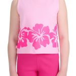 4F Παιδικό Αμάνικο Τ-shirt 4FJWSS26TSLEF263-56S Ροζ